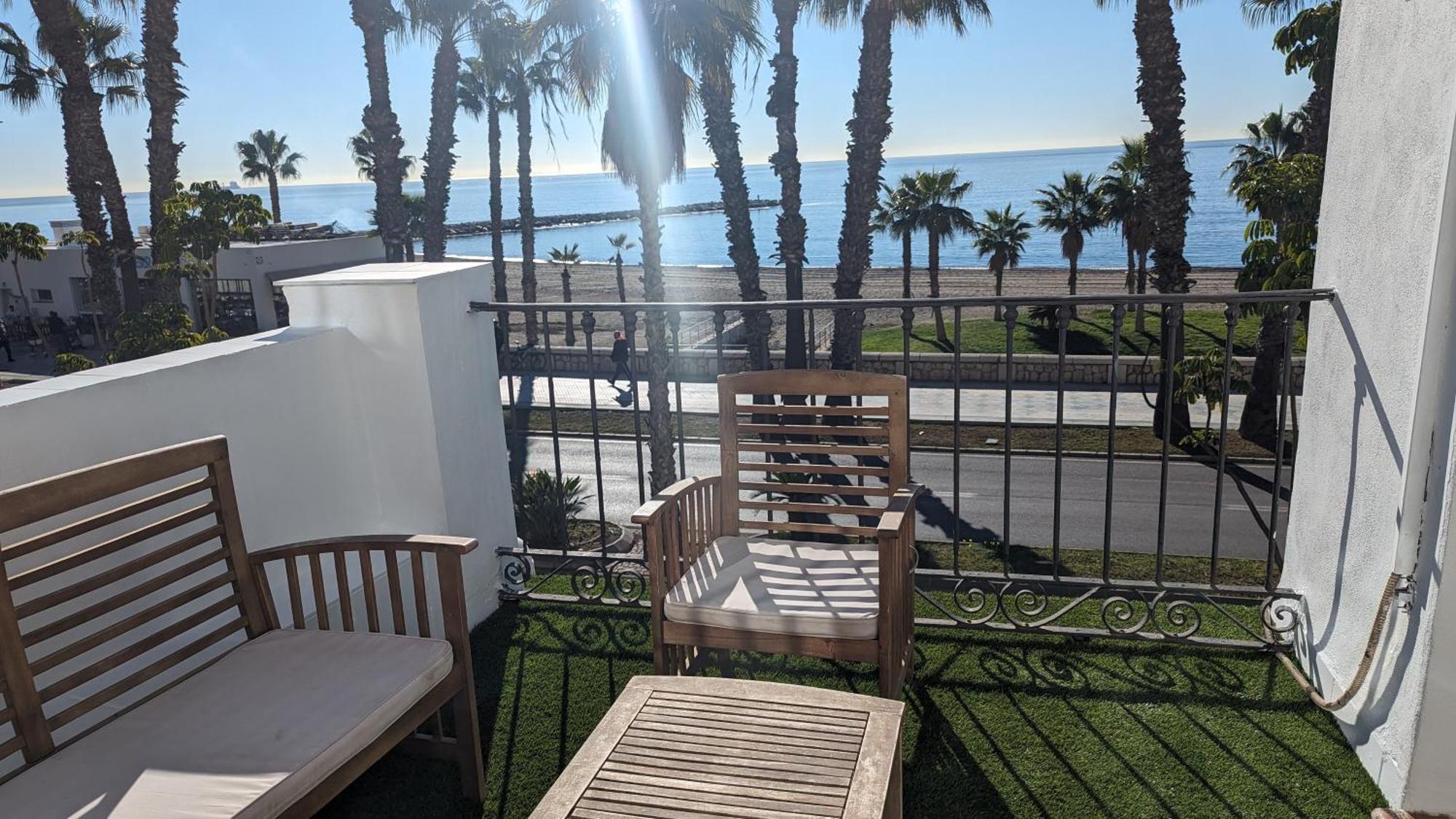 Apartamento Con Encanto En Primera Linea De Playa 말라가 외부 사진