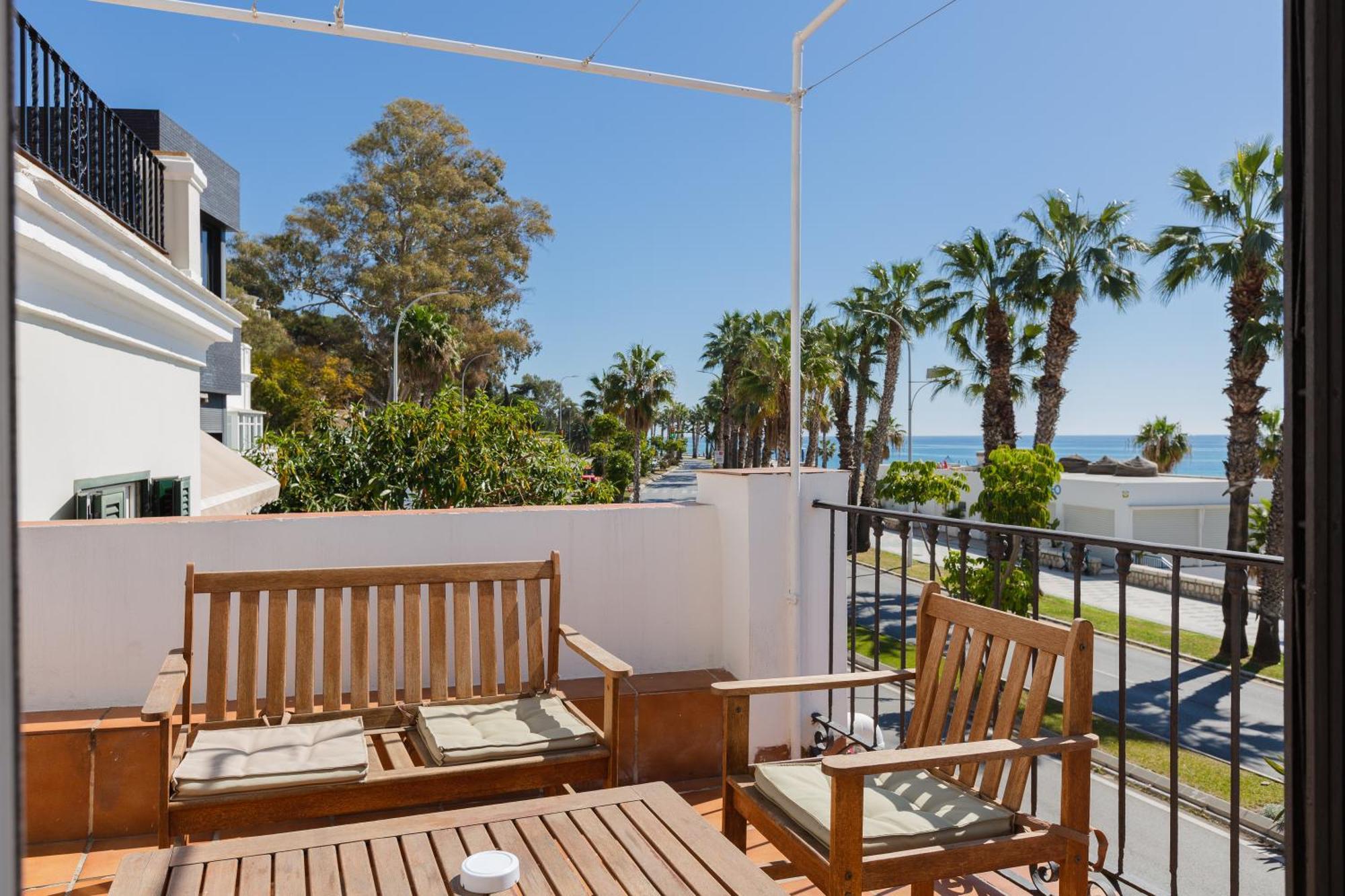 Apartamento Con Encanto En Primera Linea De Playa 말라가 외부 사진